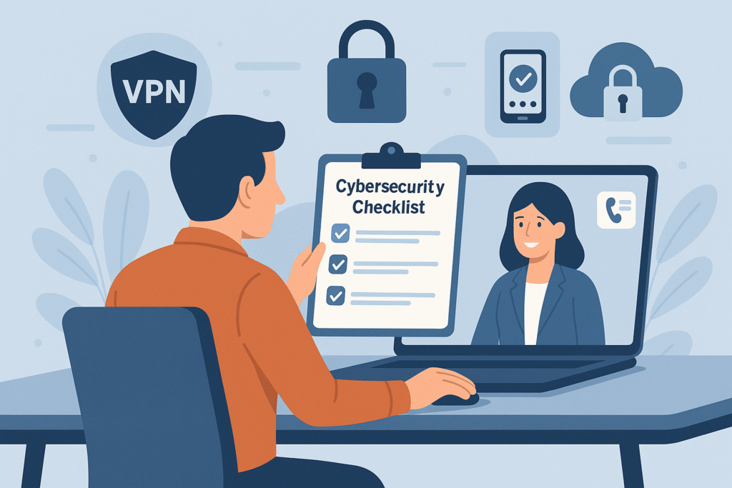 What to do if your freelancer account (Fiverr, Upwork) gets hacked – alert on laptop screen