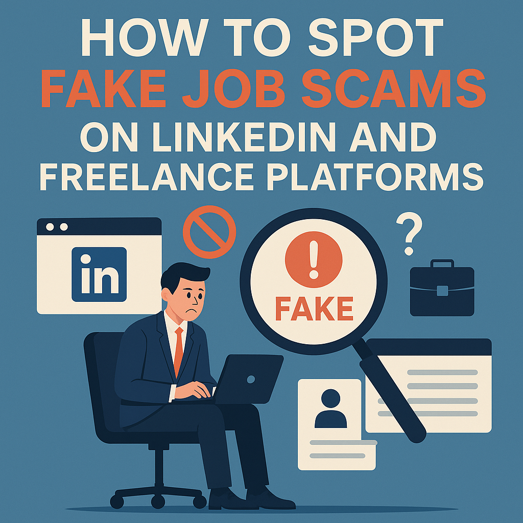 How to Spot Fake Job Scams on LinkedIn and Freelance Platforms 2025